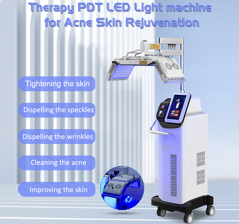 Aesthetic medicine facial skin care PDT LED light therapy machine