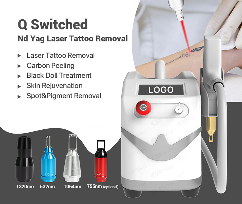 Nd Yag Laser Tattoo Removal Carbon Peel Hollywood Laser Machine
