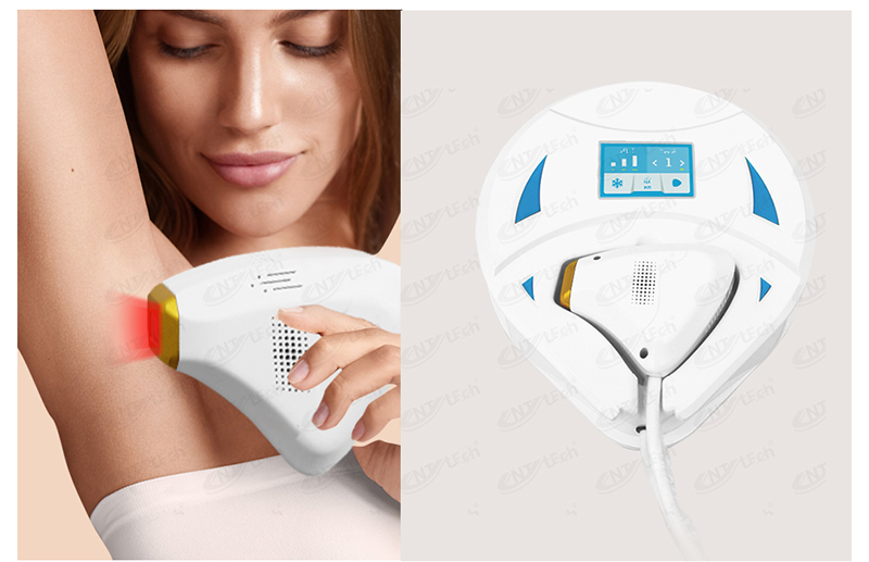 Painless Permanent Mini Diode Laser Hair Removal Machine 